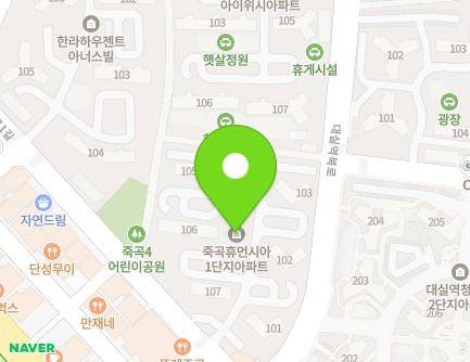 대구광역시 달성군 다사읍 대실역북로1길 6 (죽곡휴먼시아1단지) 지도