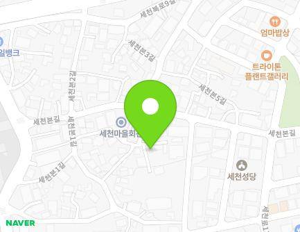 대구광역시 달성군 다사읍 세천본1길 7-24 (천주교회) 지도