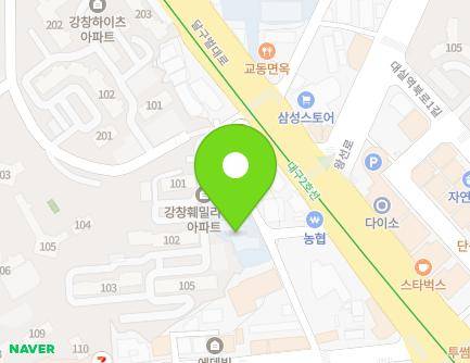 대구광역시 달성군 다사읍 달구벌대로174길 10-13 (달성군립도서관) 지도