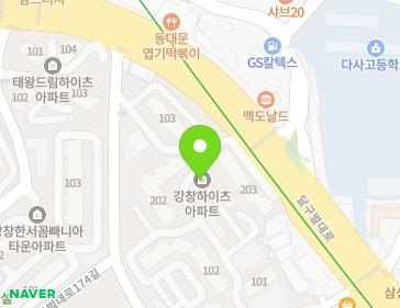 대구광역시 달성군 다사읍 달구벌대로 812 (강창하이츠) 지도