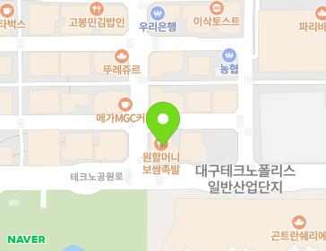 대구광역시 달성군 유가읍 테크노공원로 73 지도