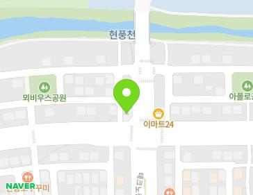 대구광역시 달성군 현풍읍 테크노중앙대로 325-58 지도