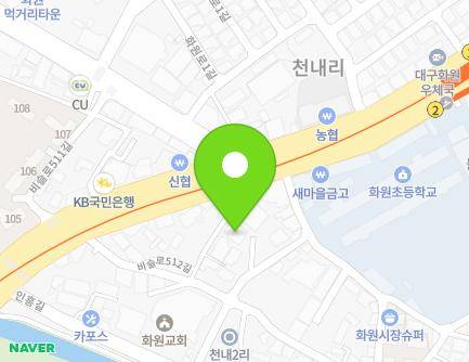 대구광역시 달성군 화원읍 비슬로512길 19-24 지도