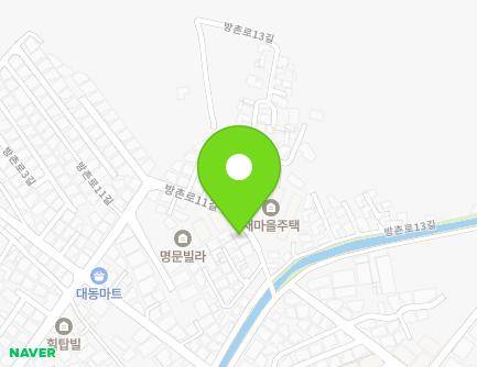 대구광역시 동구 방촌로13길 27 (검사동, 수빈빌라) 지도