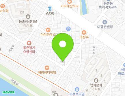 대구광역시 동구 동촌로10길 28 (검사동, 교원빌라) 지도