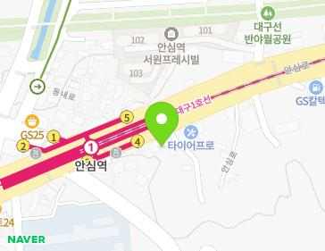 대구광역시 동구 안심로 468 (괴전동) 지도