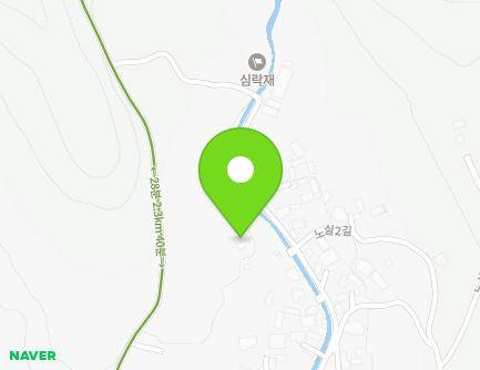 대구광역시 동구 노실길 143-2 (내곡동) 지도