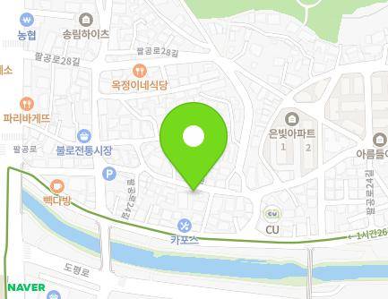 대구광역시 동구 팔공로26길 24 (도동) 지도
