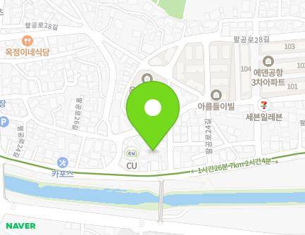 대구광역시 동구 팔공로26길 32-2 (도동) 지도