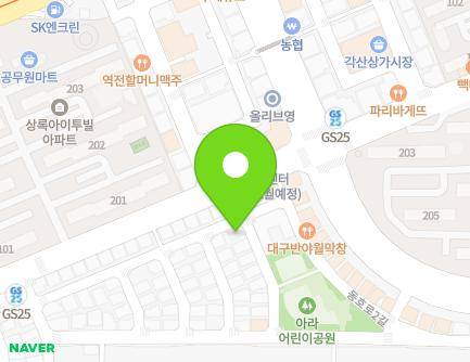 대구광역시 동구 동호로2길 25-13 (동호동) 지도