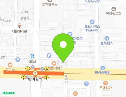 대구광역시 동구 경안로 722-2 (동호동) 지도