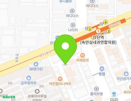 대구광역시 동구 동호로3길 20 (동호동) 지도