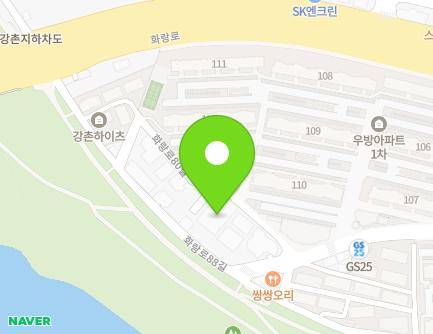 대구광역시 동구 화랑로80길 59 (방촌동) 지도