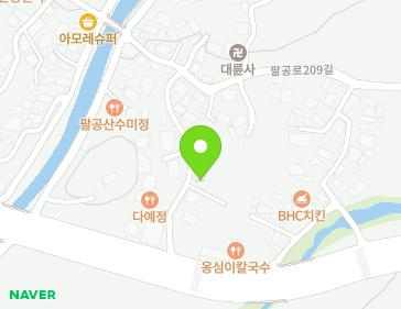 대구광역시 동구 팔공로209길 14 (백안동) 지도