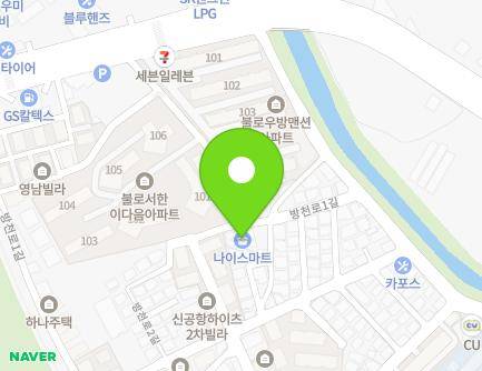 대구광역시 동구 방천로1길 11 (불로동) 지도