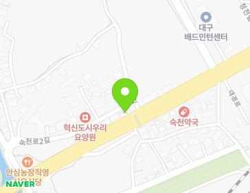 대구광역시 동구 대경로 17 (숙천동) 지도
