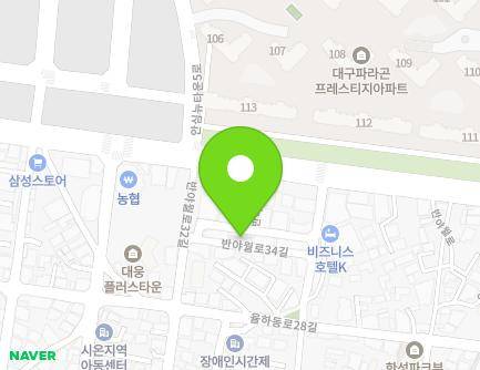 대구광역시 동구 반야월로34길 8-4 (신기동, 하나빌) 지도