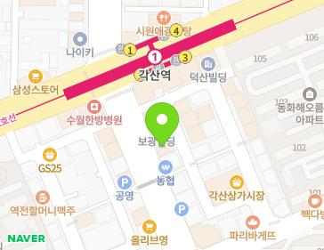 대구광역시 동구 금강로 7 (신서동) 지도