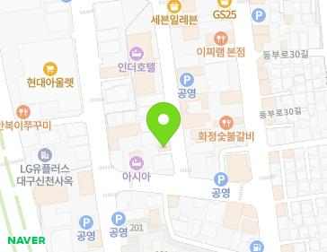 대구광역시 동구 동부로26길 68 (신천동) 지도