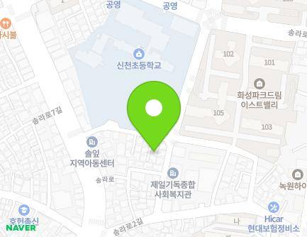 대구광역시 동구 송라로6길 10-3 (신천동) 지도