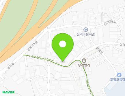 대구광역시 동구 신덕로 119 (신평동) 지도