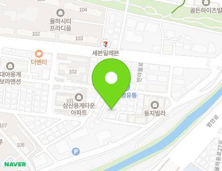 대구광역시 동구 반야월로2길 39-4 (용계동, 화진빌라) 지도