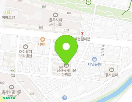 대구광역시 동구 반야월로6길 20 (용계동, 용계삼산타운) 지도