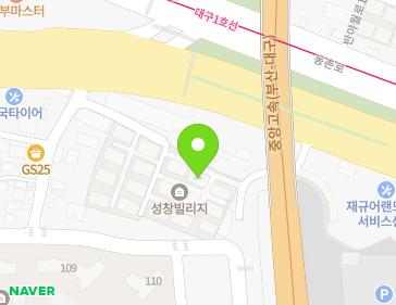 대구광역시 동구 화랑로108길 1-17 (용계동, 달님마을아파트) 지도