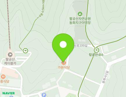 대구광역시 동구 팔공산로199길 6-3 (용수동) 지도