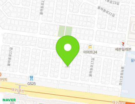 대구광역시 동구 율하동로17길 19-4 (율하동) 지도