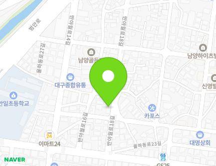 대구광역시 동구 반야월로18길 48 (율하동, 대구어린이집) 지도