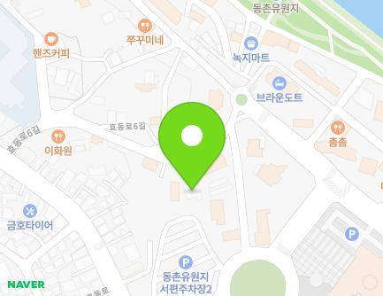 대구광역시 동구 효동로6길 22 (효목동) 지도
