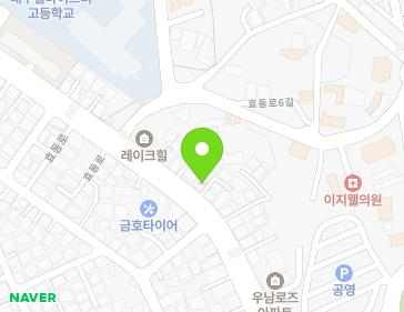 대구광역시 동구 효동로 26-1 (효목동) 지도