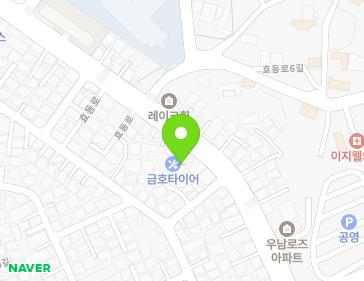 대구광역시 동구 효동로 27 (효목동) 지도