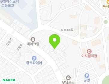 대구광역시 동구 효동로 26-5 (효목동) 지도