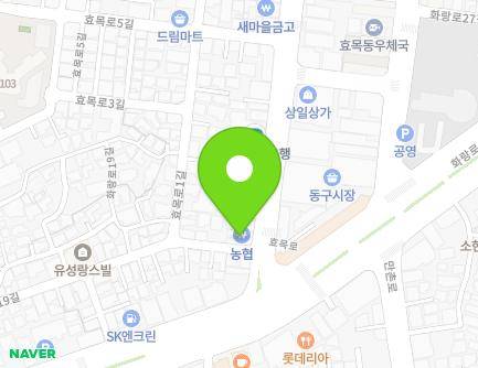 대구광역시 동구 효목로 3 (효목동, 동대구농협) 지도