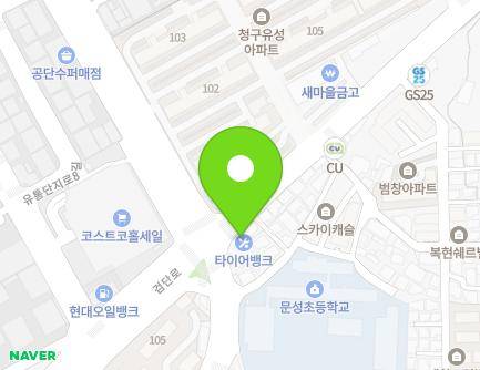 대구광역시 북구 검단로 104 (검단동) 지도