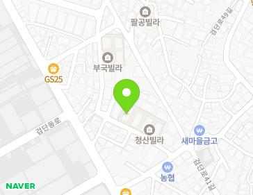 대구광역시 북구 검단동로4길 9-16 (검단동, 청산빌라) 지도