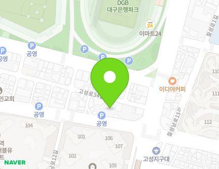 대구광역시 북구 칠성남로 67-4 (고성동1가) 지도