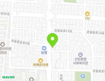 대구광역시 북구 관음중앙로 46-1 (관음동) 지도