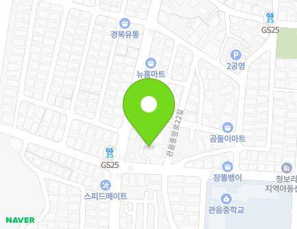 대구광역시 북구 칠곡중앙대로99길 48 (관음동) 지도