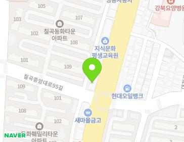 대구광역시 북구 칠곡중앙대로 481 (관음동) 지도