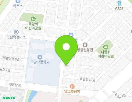 대구광역시 북구 태암남로11길 8 (구암동) 지도
