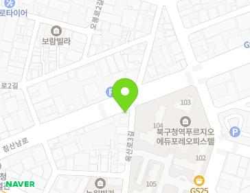 대구광역시 북구 침산남로 22 (노원동1가) 지도