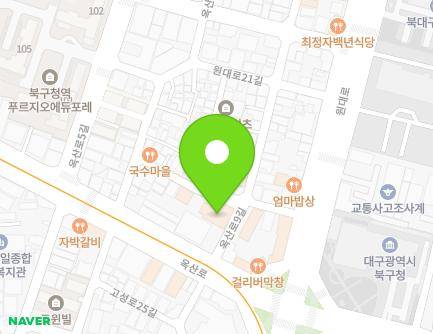 대구광역시 북구 원대로19길 7 (노원동1가, 이지예노원아파트) 지도