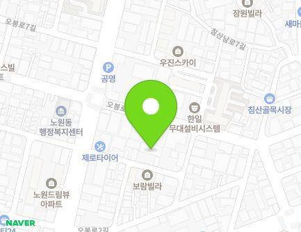 대구광역시 북구 오봉로 22-9 (노원동1가) 지도