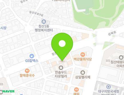 대구광역시 북구 침산남로 54 (노원동1가) 지도