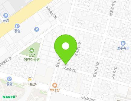 대구광역시 북구 오봉로7길 110 (노원동2가, 노원빌라) 지도