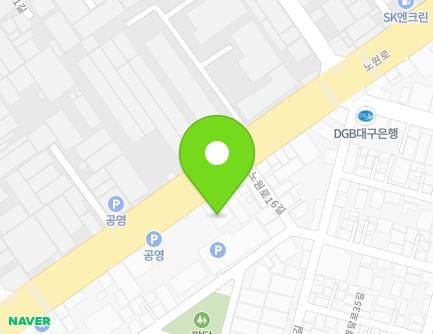 대구광역시 북구 노원로 70 (노원동3가) 지도