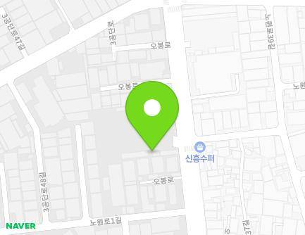 대구광역시 북구 오봉로 155 (노원동3가) 지도